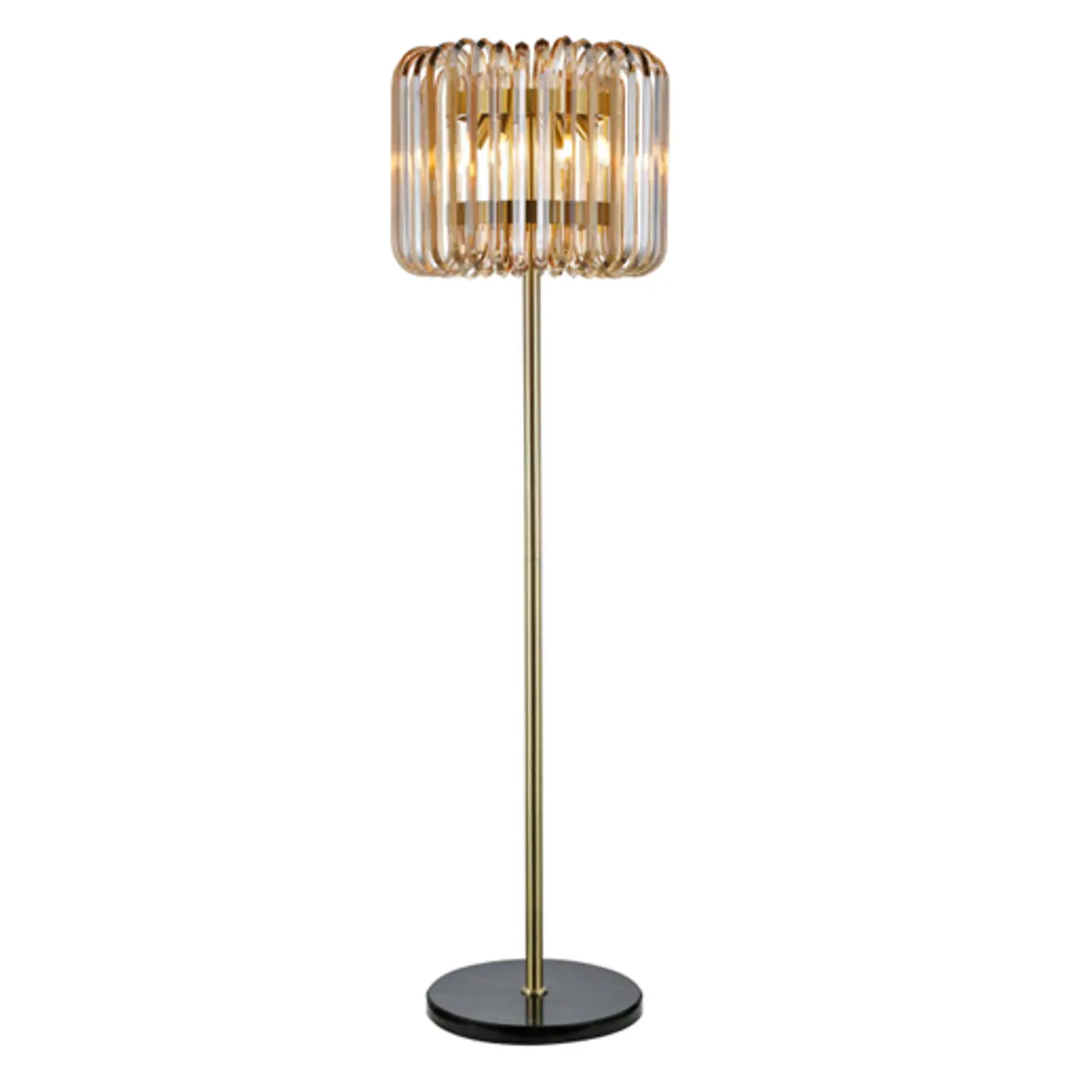 Richmond Interiors Channa Bronze Floor Lamp - Image 3