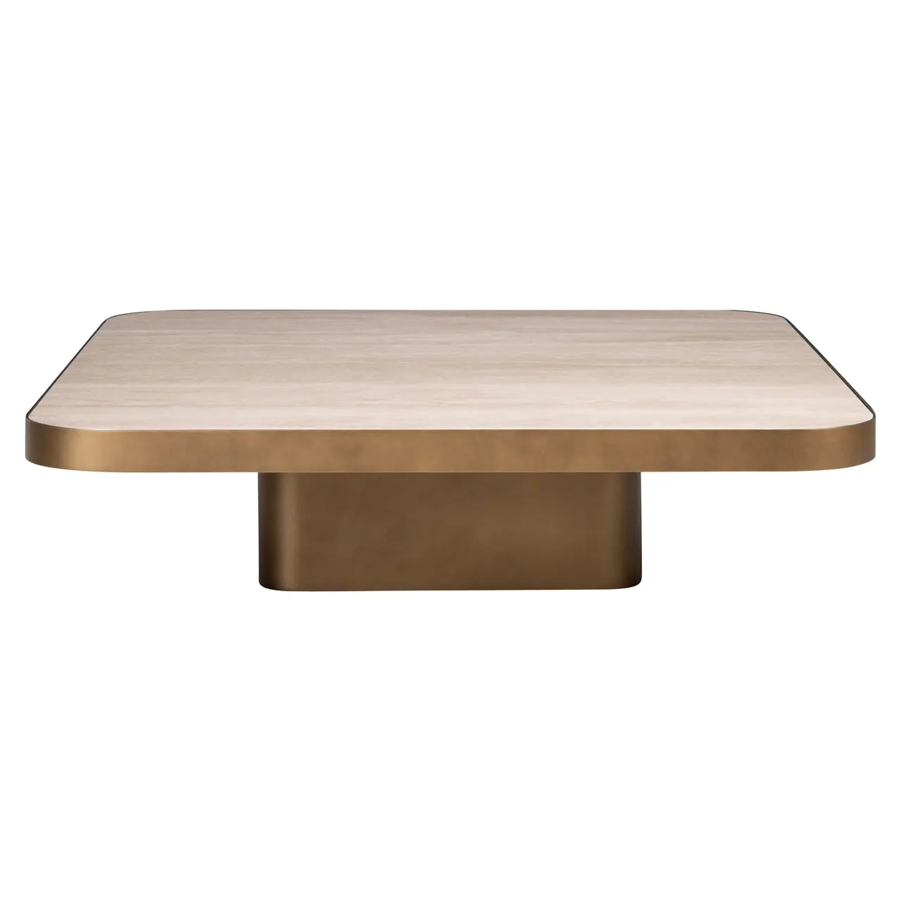 Richmond Interiors Claridge Coffee Table Beige 100cm - Image 3