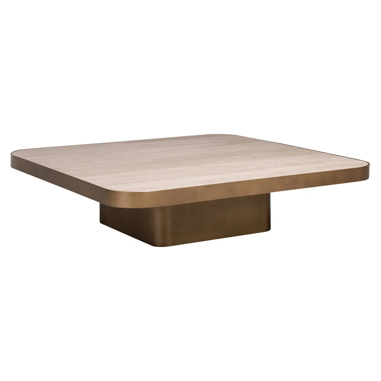 Richmond Interiors Claridge Coffee Table Beige 100cm - Image 6