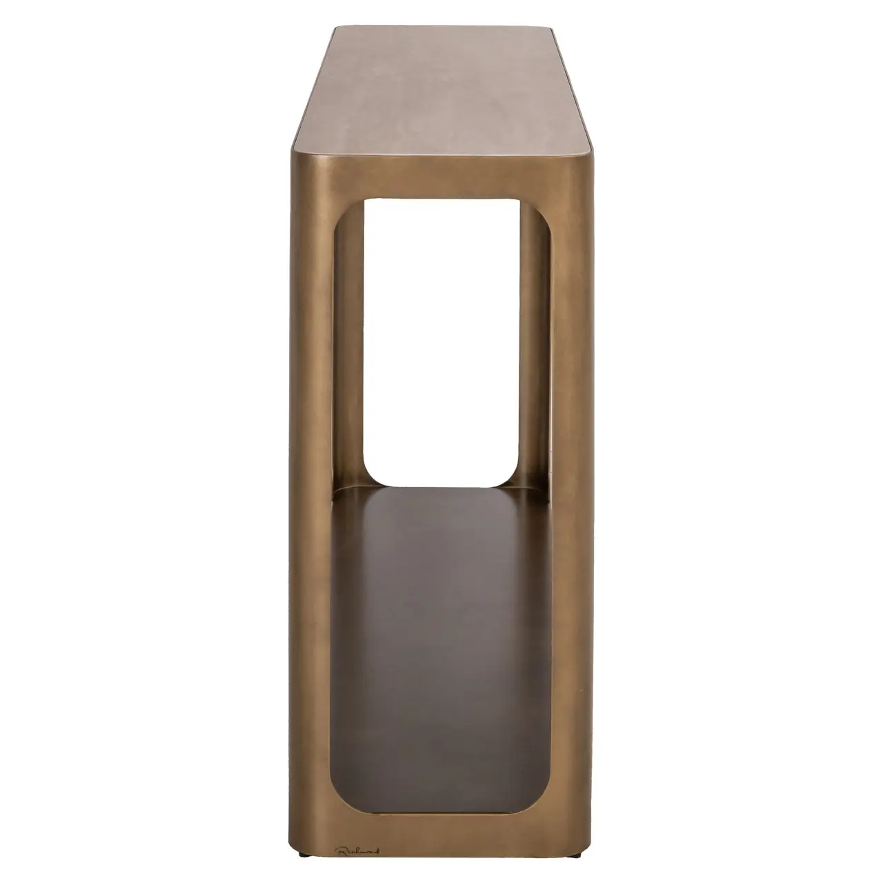 Richmond Interiors Claridge Console Table in Sand - Image 5