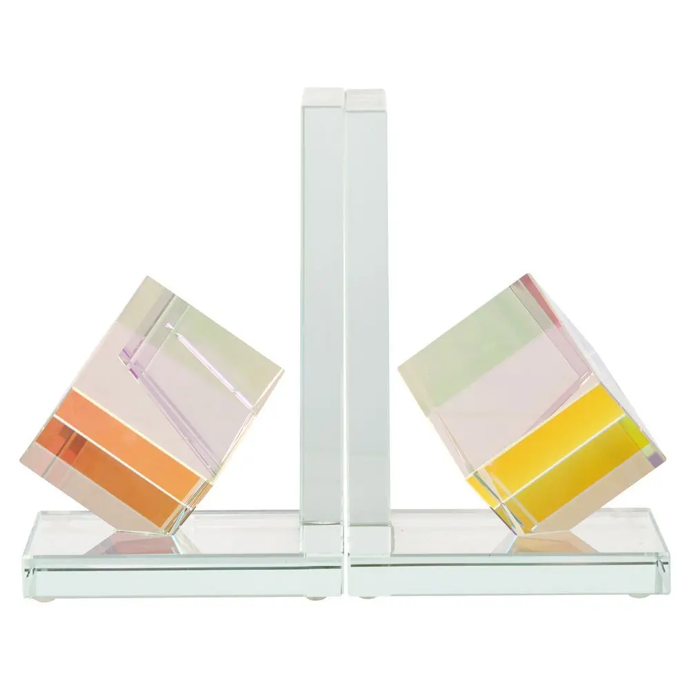 Richmond Interiors Crystal Blocks Bookend - Image 3