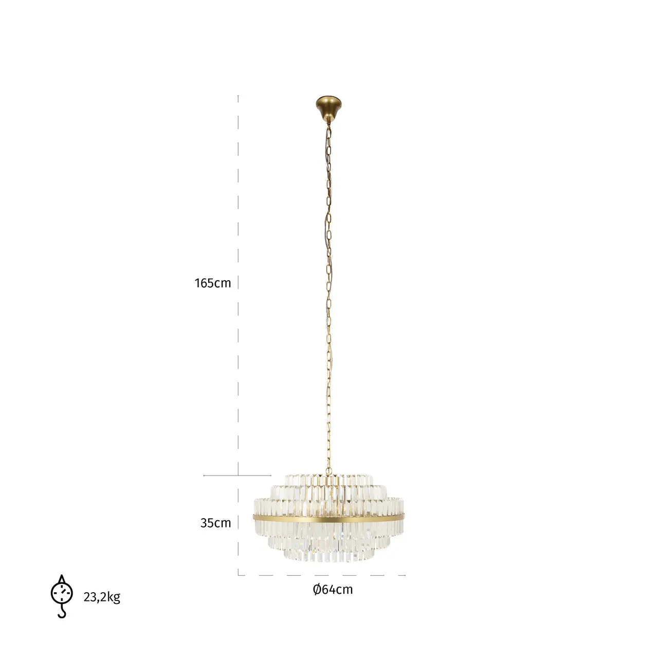 Richmond Interiors Desire Chandelier - Image 14