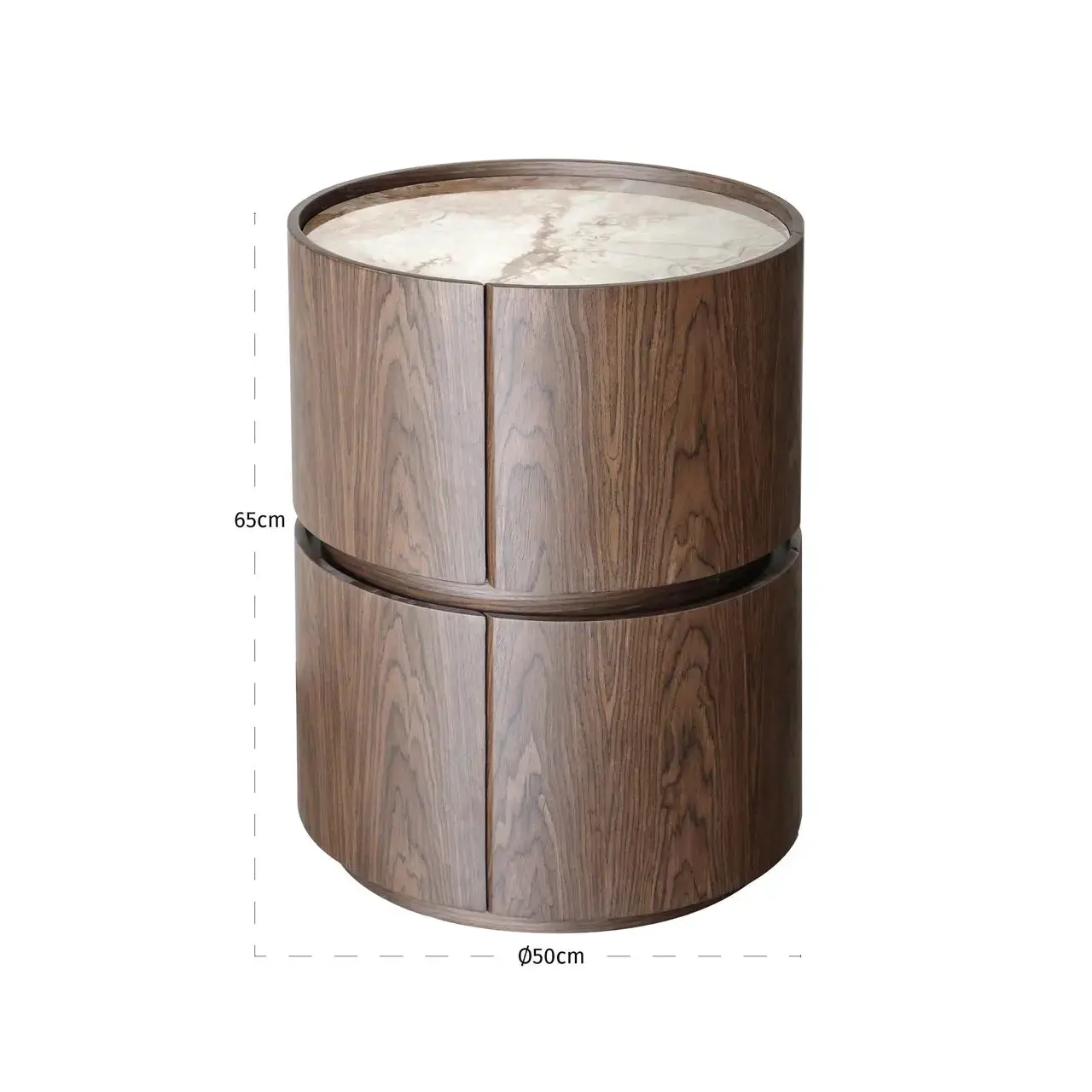 Richmond Interiors Ellery Brown End Table - Image 4