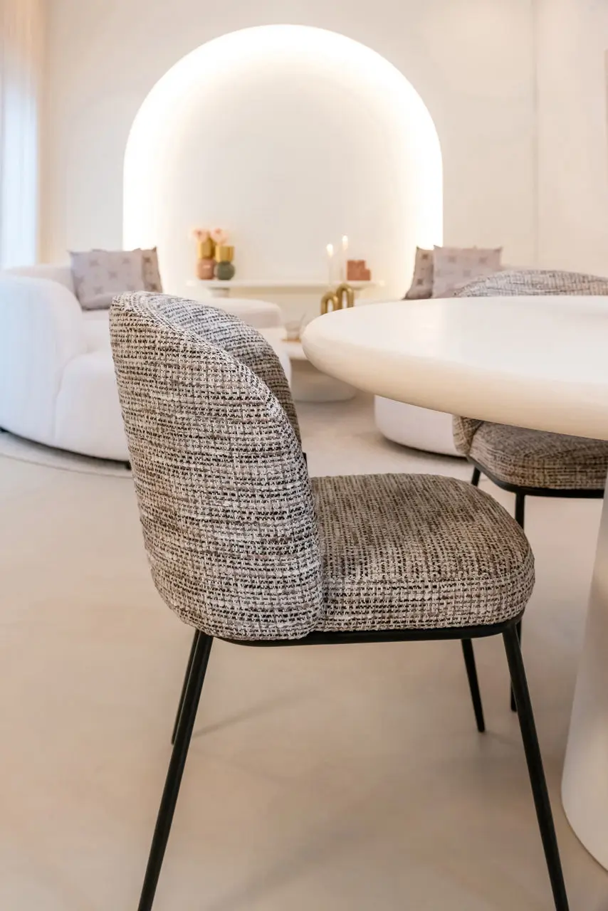Richmond Interiors Elvi Dining Chair – Trendy Nature Upholstery - Image 12