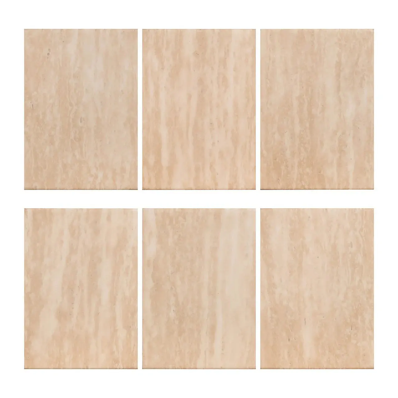 Richmond Interiors Fictus Dining Table 240cm Travertine in Beige - Image 5