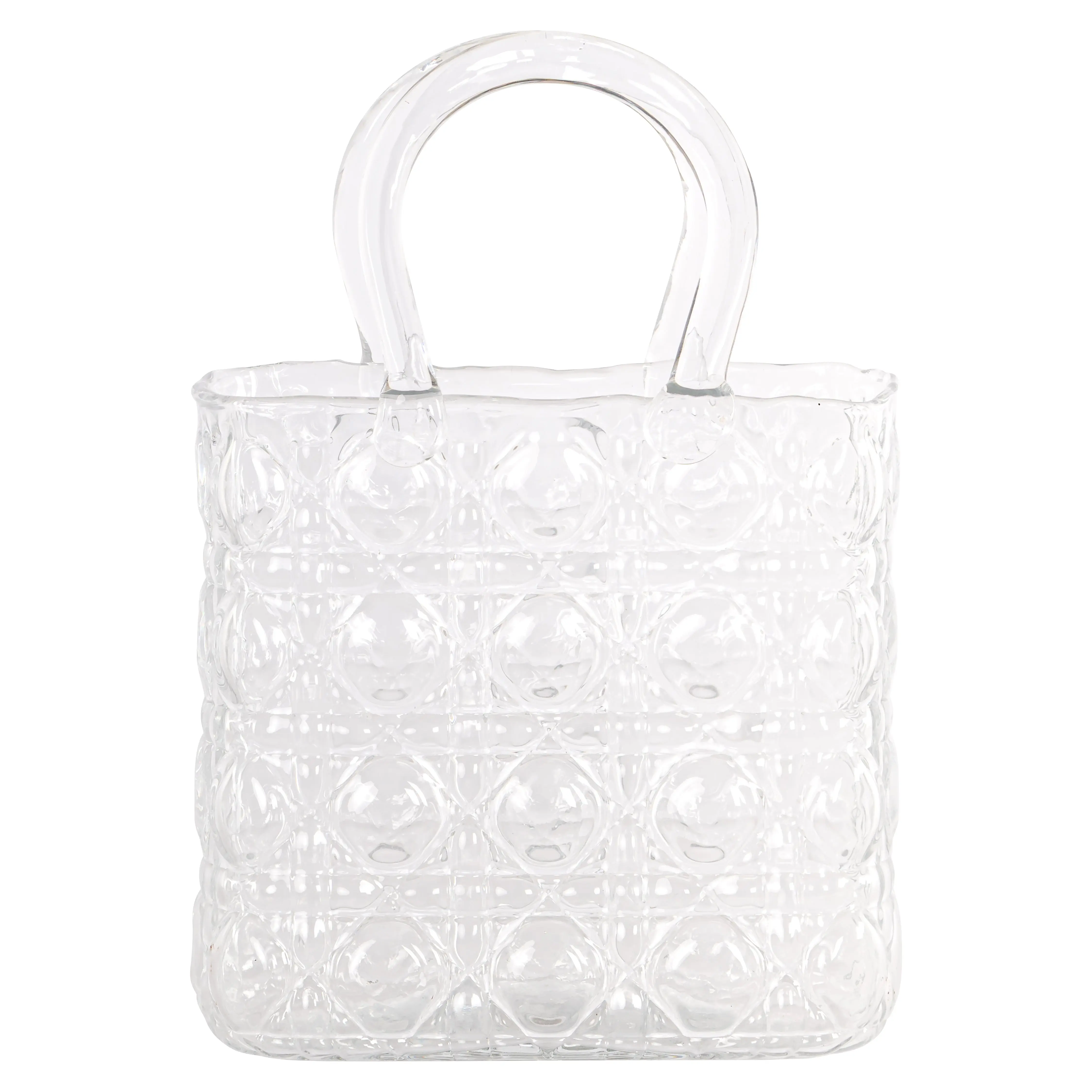 Richmond Interiors Ginny Clear Handbag Vase - Image 3