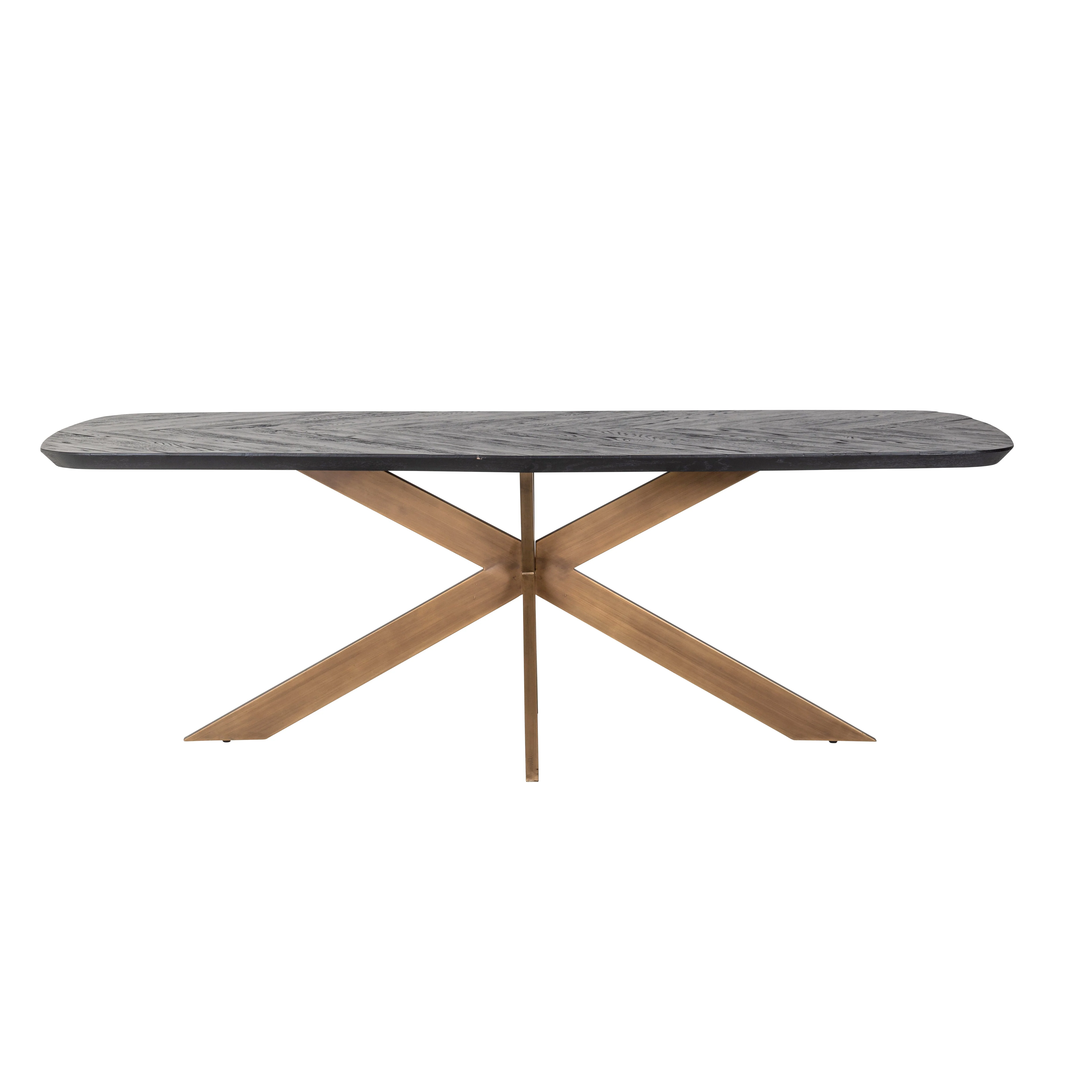 Richmond Interiors Hayley 280cm Dining Table in Dark Coffee - Image 3