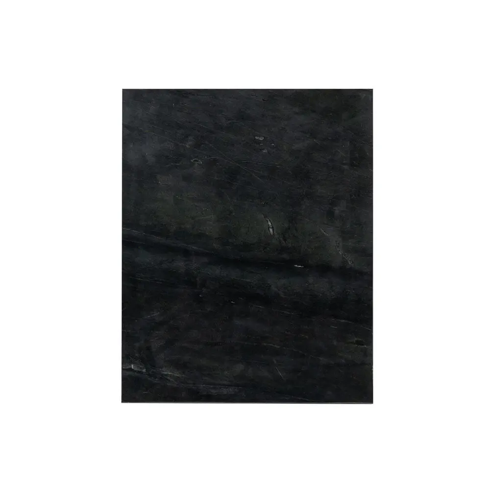 Richmond Interiors Ironville Bedside Cabinet – Black Marble & Brass - Image 4