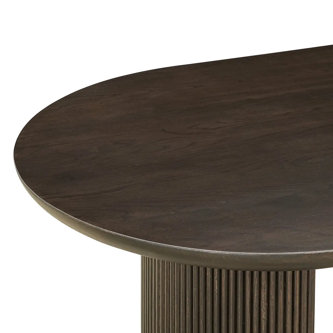 Richmond Interiors Kingston 280cm Dining Table in Dark Coffee - Image 6
