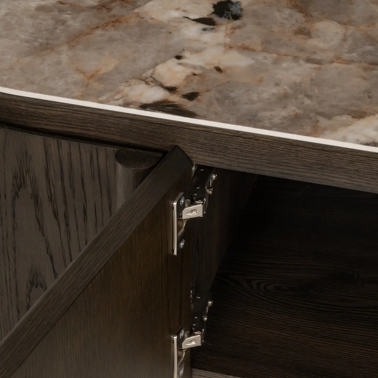 Richmond Interiors Langford Brown TV Cabinet - Image 4