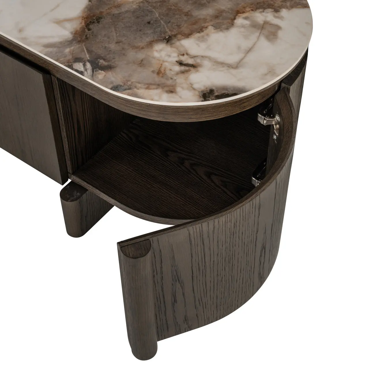 Richmond Interiors Langford Brown TV Cabinet - Image 5