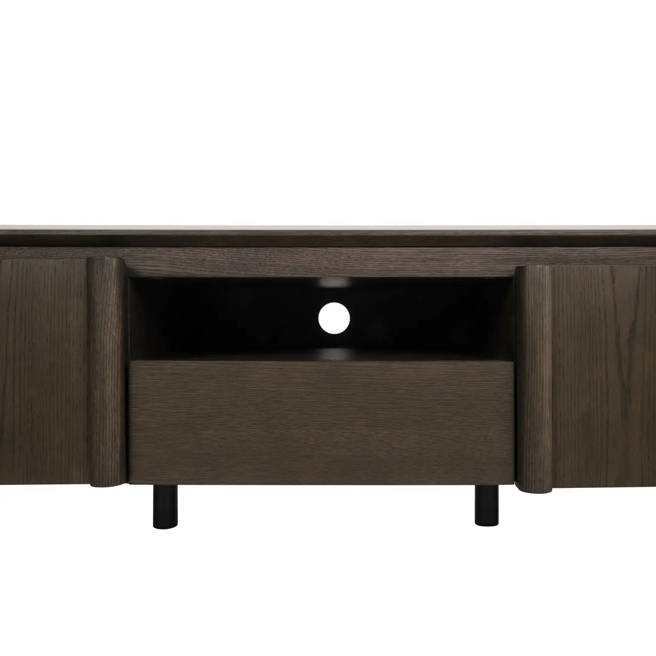 Richmond Interiors Langford Brown TV Cabinet - Image 9