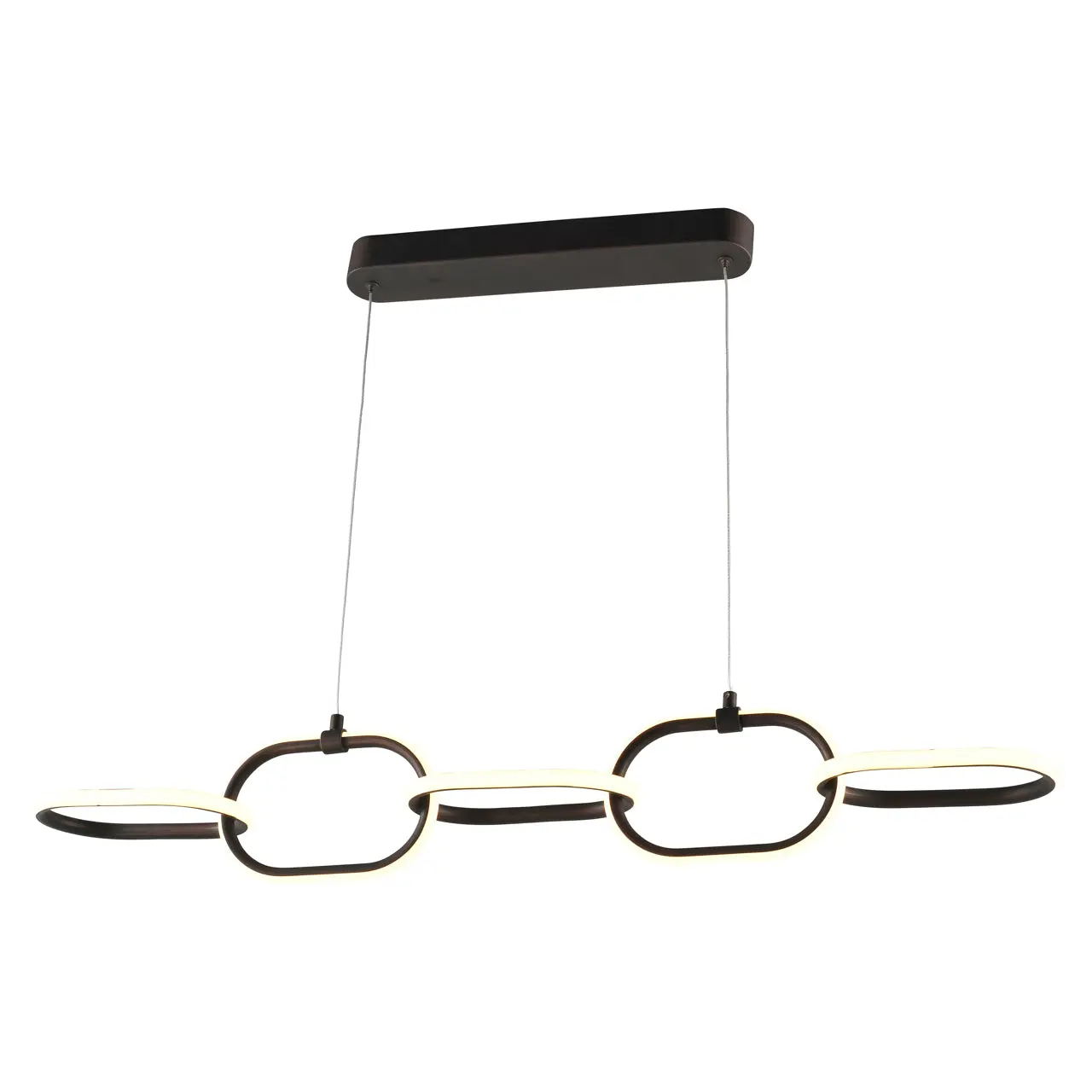 Richmond Interiors Layn Chandelier in Bronze - Image 3