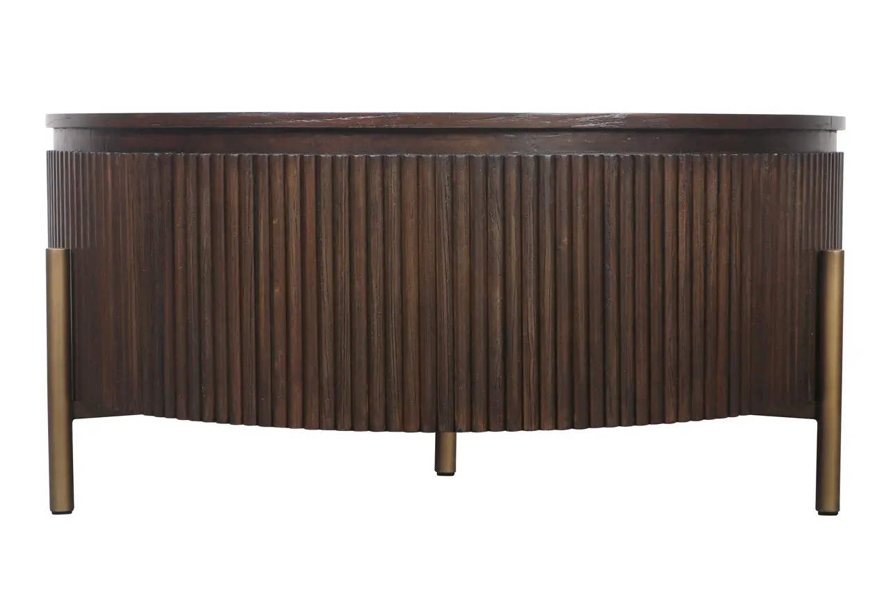 Richmond Interiors Luxor Coffee Table in Brown - Image 3
