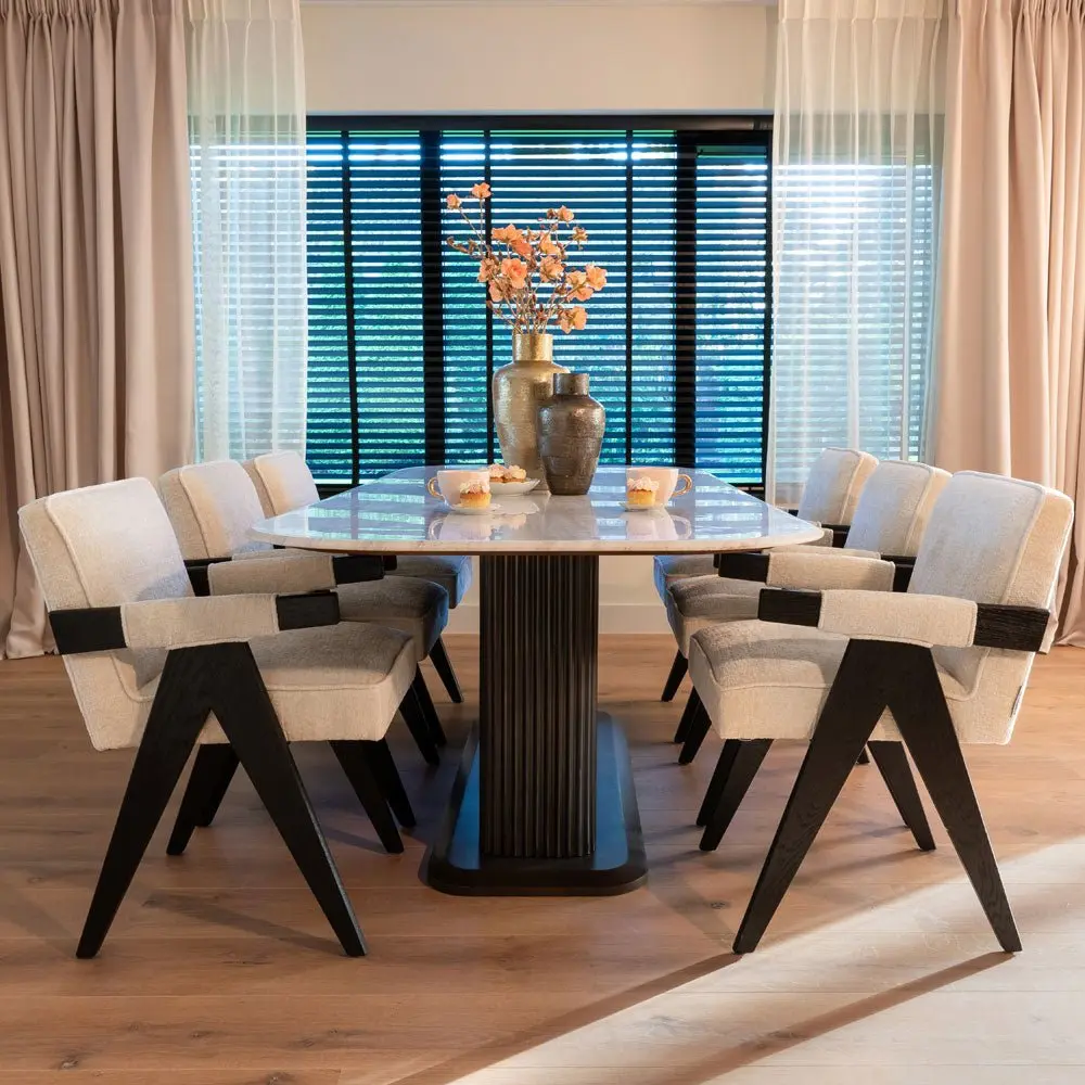 Richmond Interiors Mayfield 230cm Dining Table - Image 3