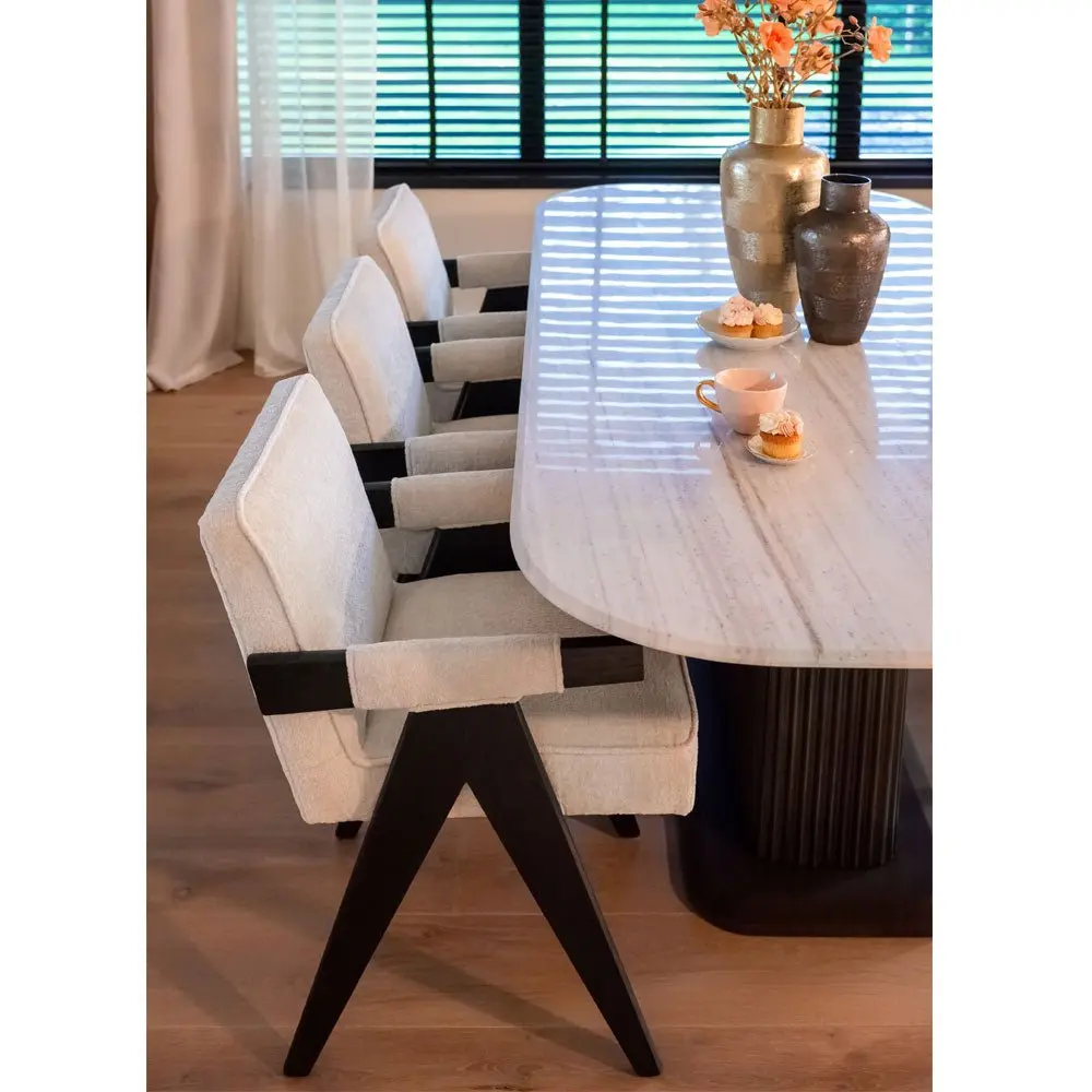 Richmond Interiors Mayfield 230cm Dining Table - Image 5