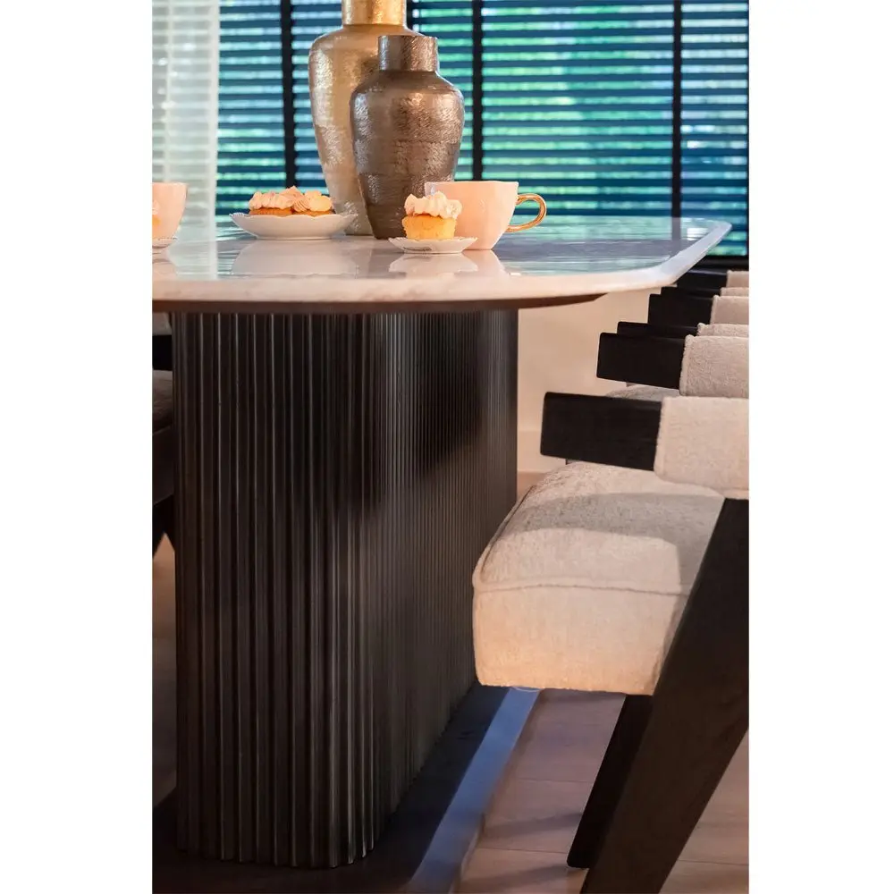 Richmond Interiors Mayfield 230cm Dining Table - Image 6