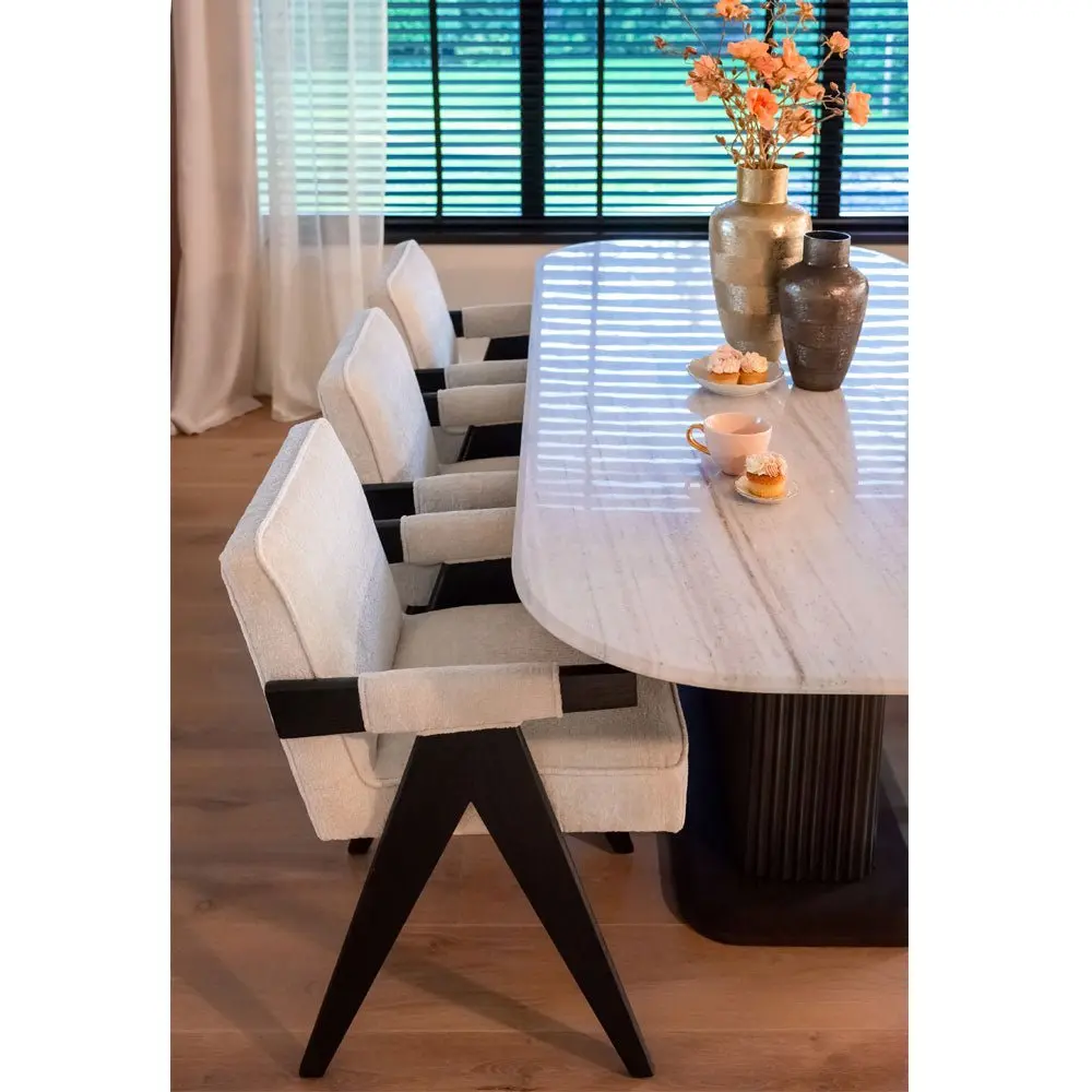 Richmond Interiors Mayfield 230cm Dining Table - Image 7
