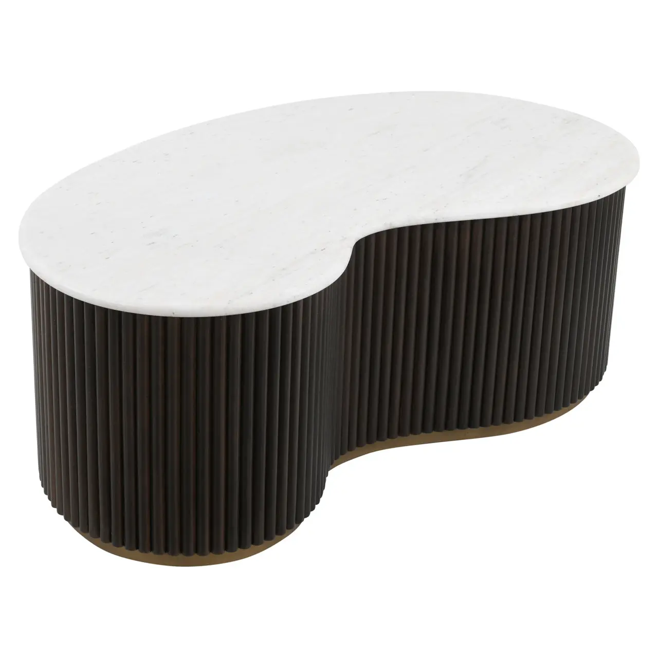 Richmond Interiors Mayfield Set of 2 Coffee Tables in Brown - Image 6