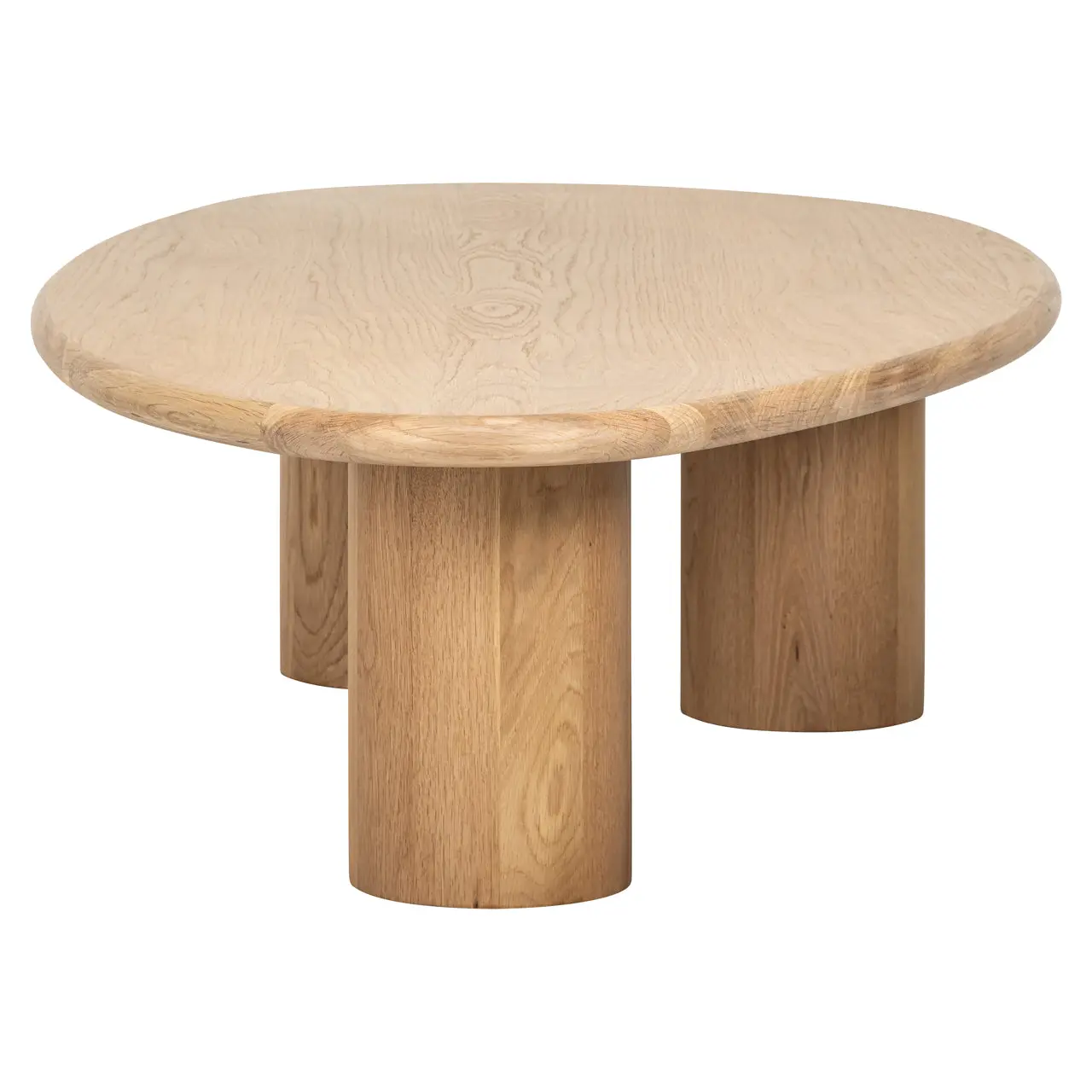 Richmond Interiors Oakley Coffee Table in Natural Oak - Image 4