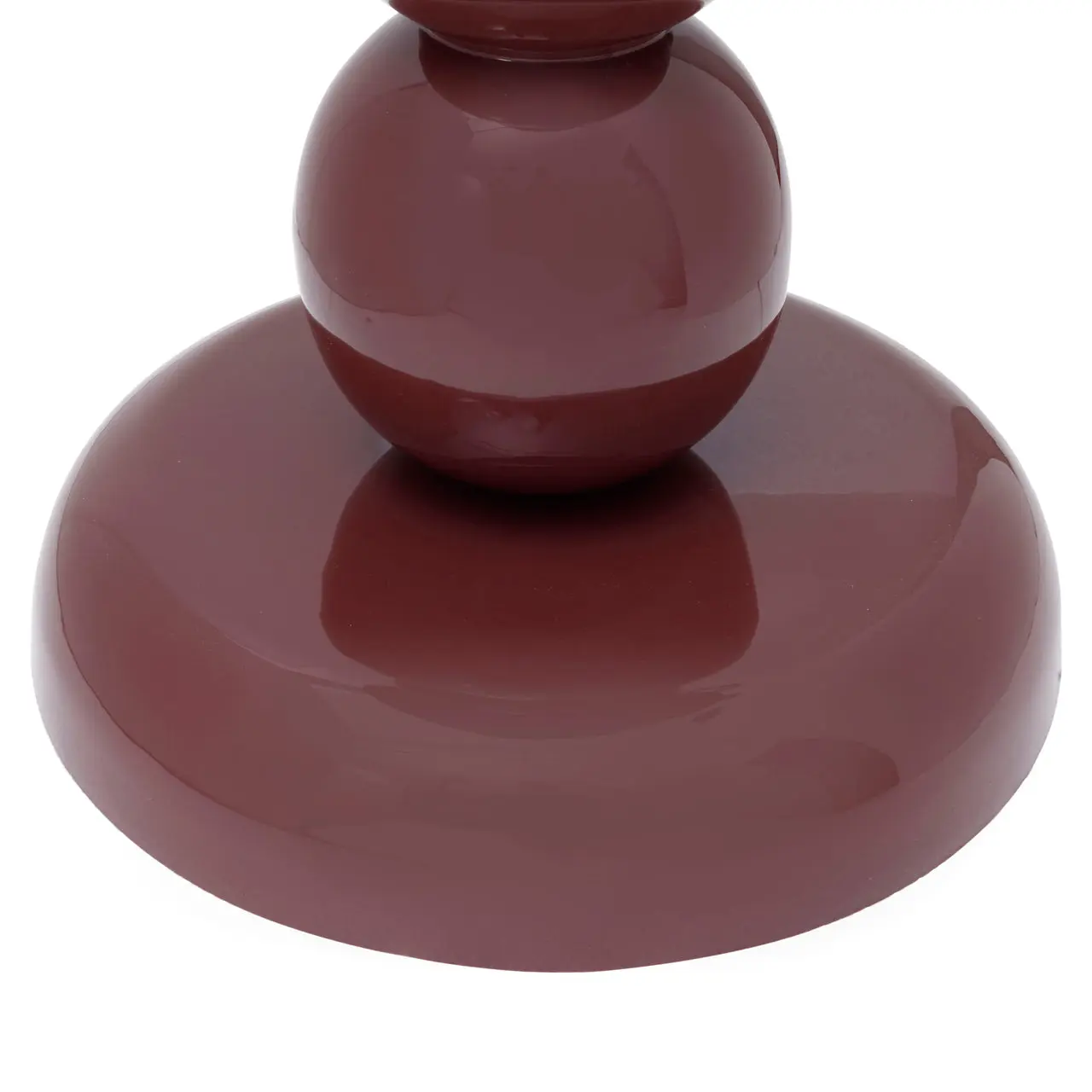Richmond Interiors Reid Burgundy End Table - Image 3