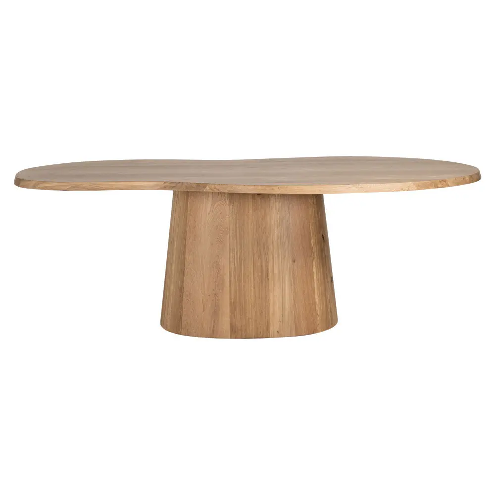 Richmond Interiors Riva 230cm Dining Table in Natural Oak - Image 3