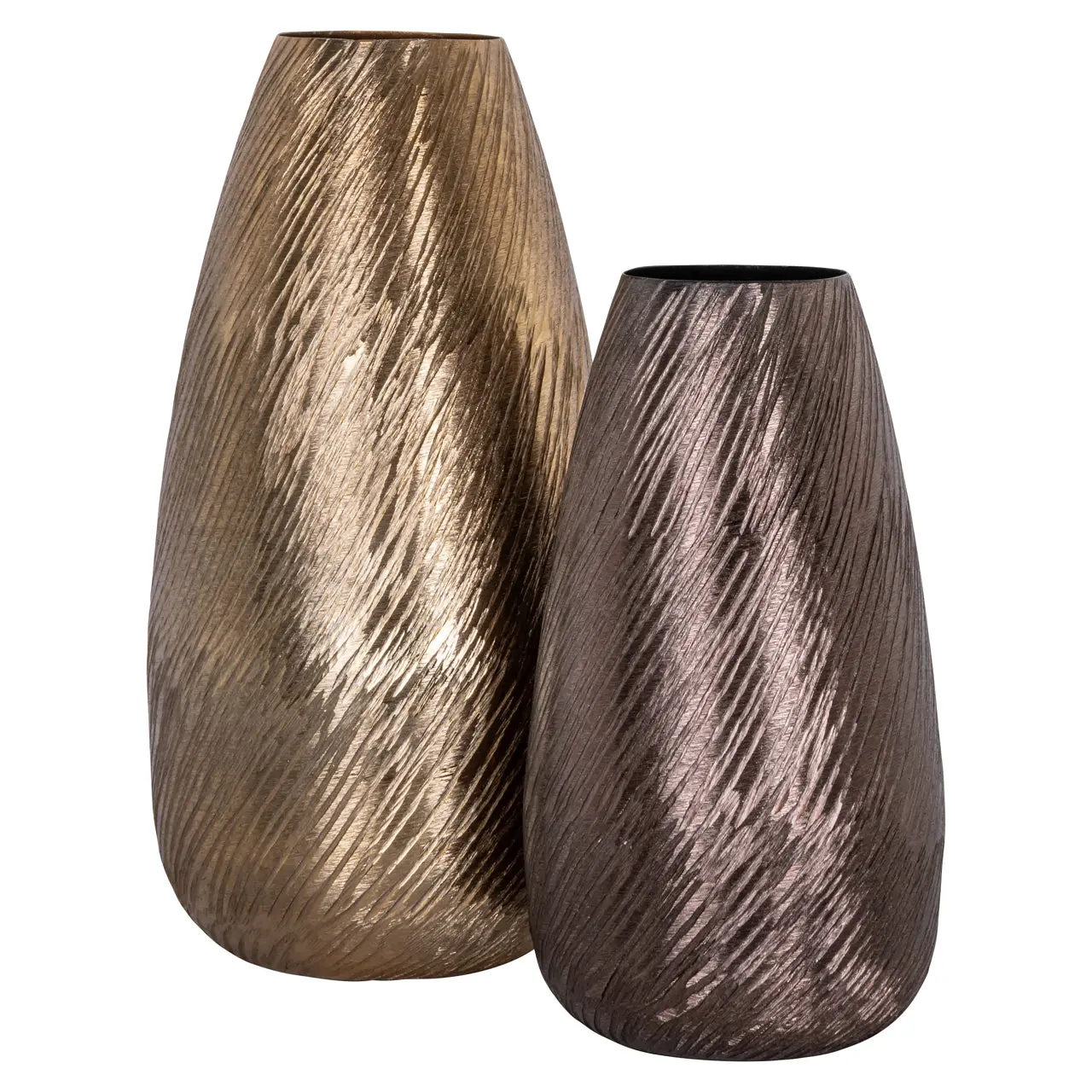 Richmond Interiors Riza Gold Vase - Image 2