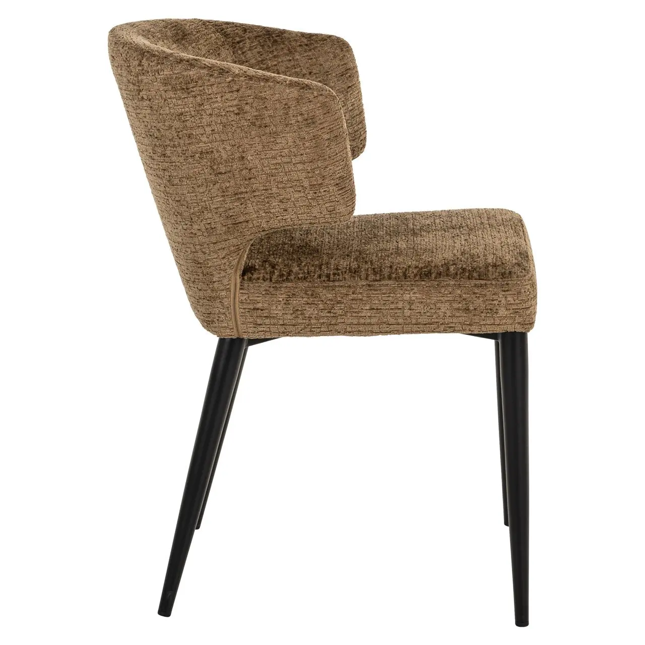 Richmond Interiors Taylor Dining Chair in Brandy Fusion - Image 3