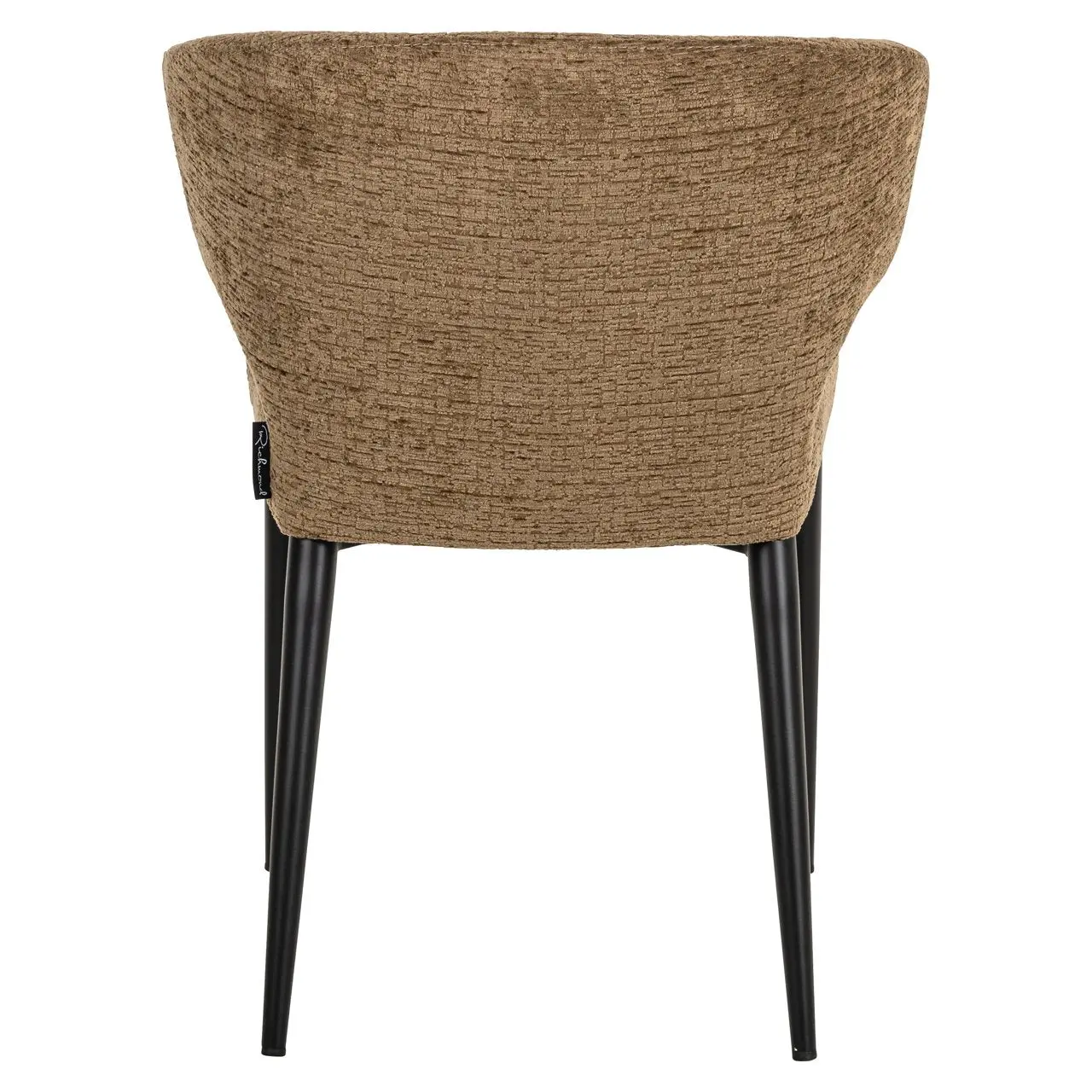 Richmond Interiors Taylor Dining Chair in Brandy Fusion - Image 4