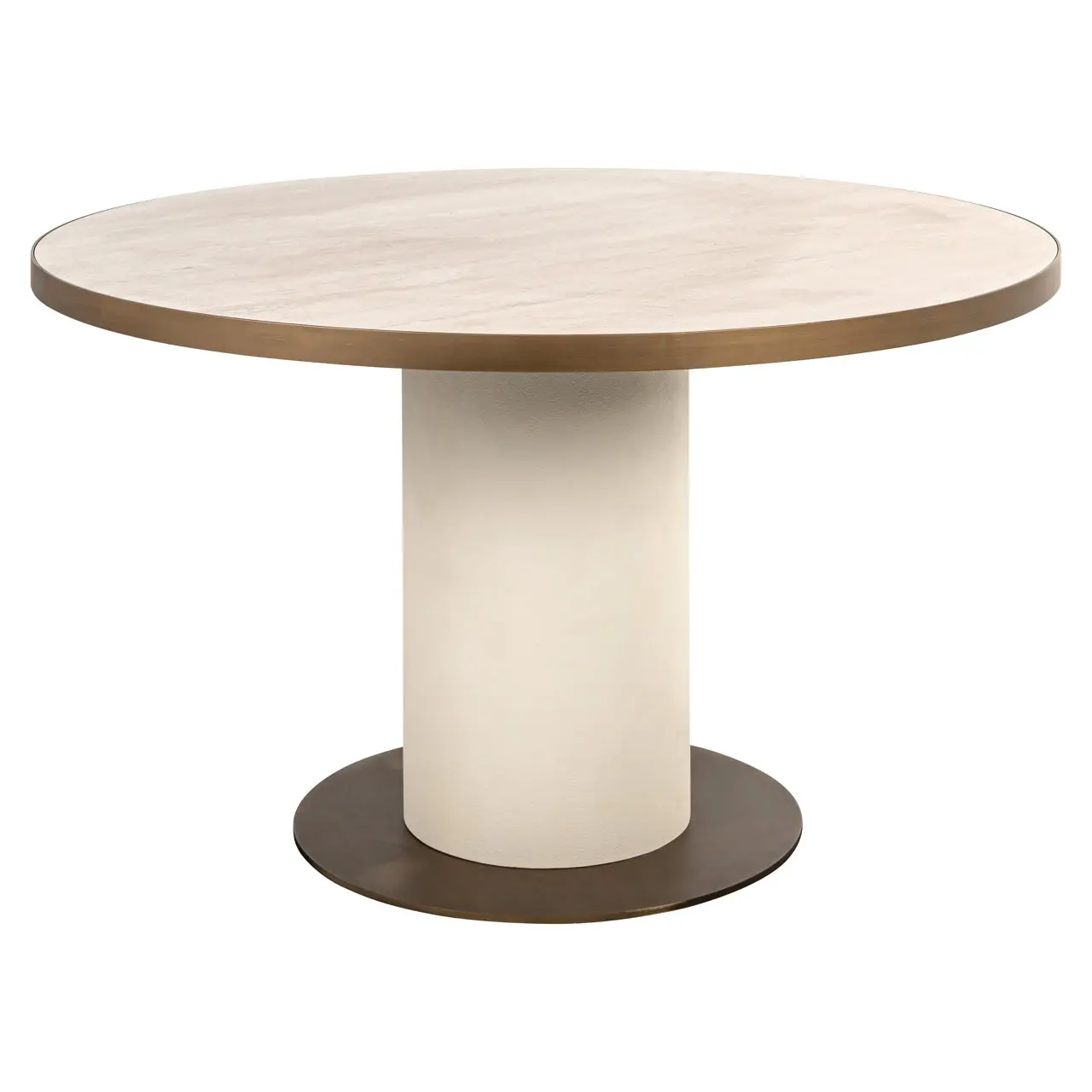 Richmond Interiors Tivoli 130cm Dining Table in White
