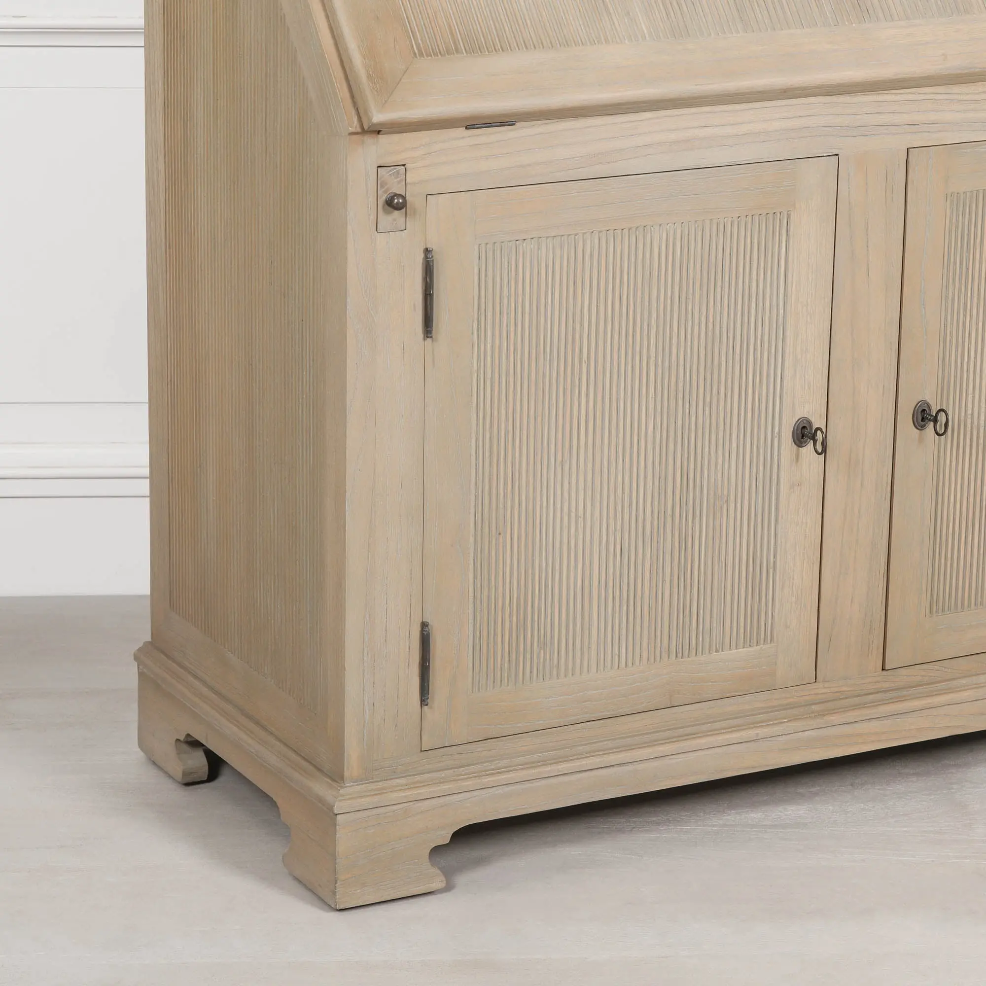 Rustic Wooden Bureau Desk - Image 3