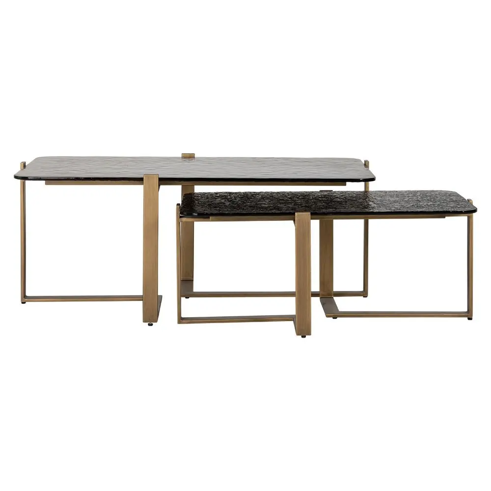 Richmond Interiors Sterling Set of 2 Coffee Table - Image 4