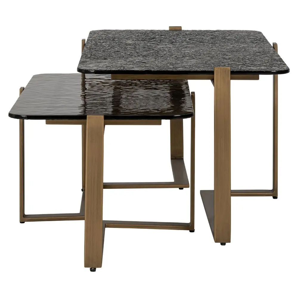 Richmond Interiors Sterling Set of 2 Coffee Table - Image 5