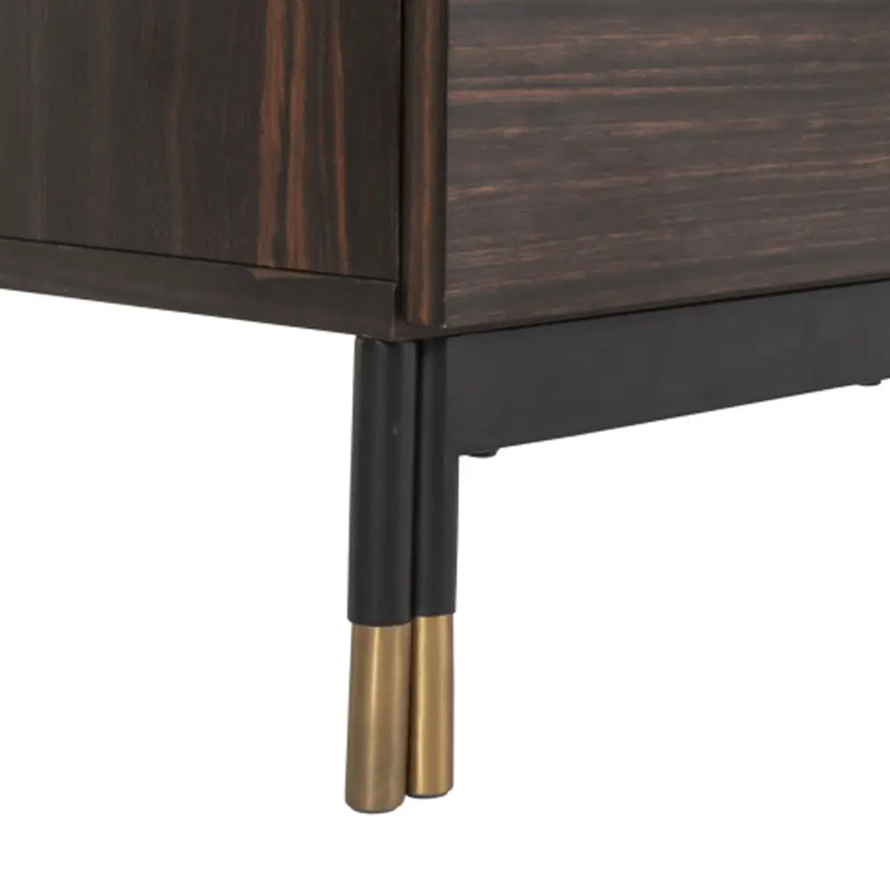Twenty10 Design Bali 2 Door Wardrobe in Ebony - Image 6