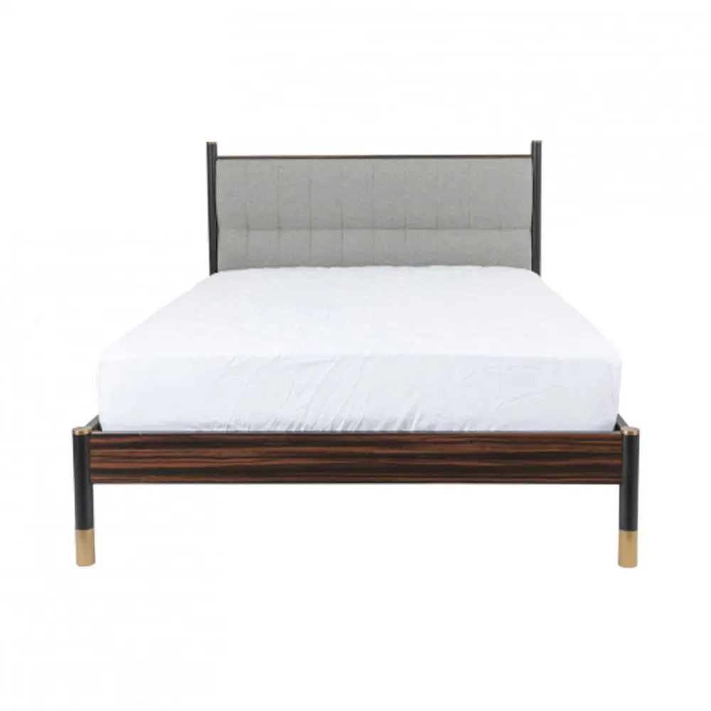 Twenty10 Design Bali Double Bedframe - Ebony - Image 2