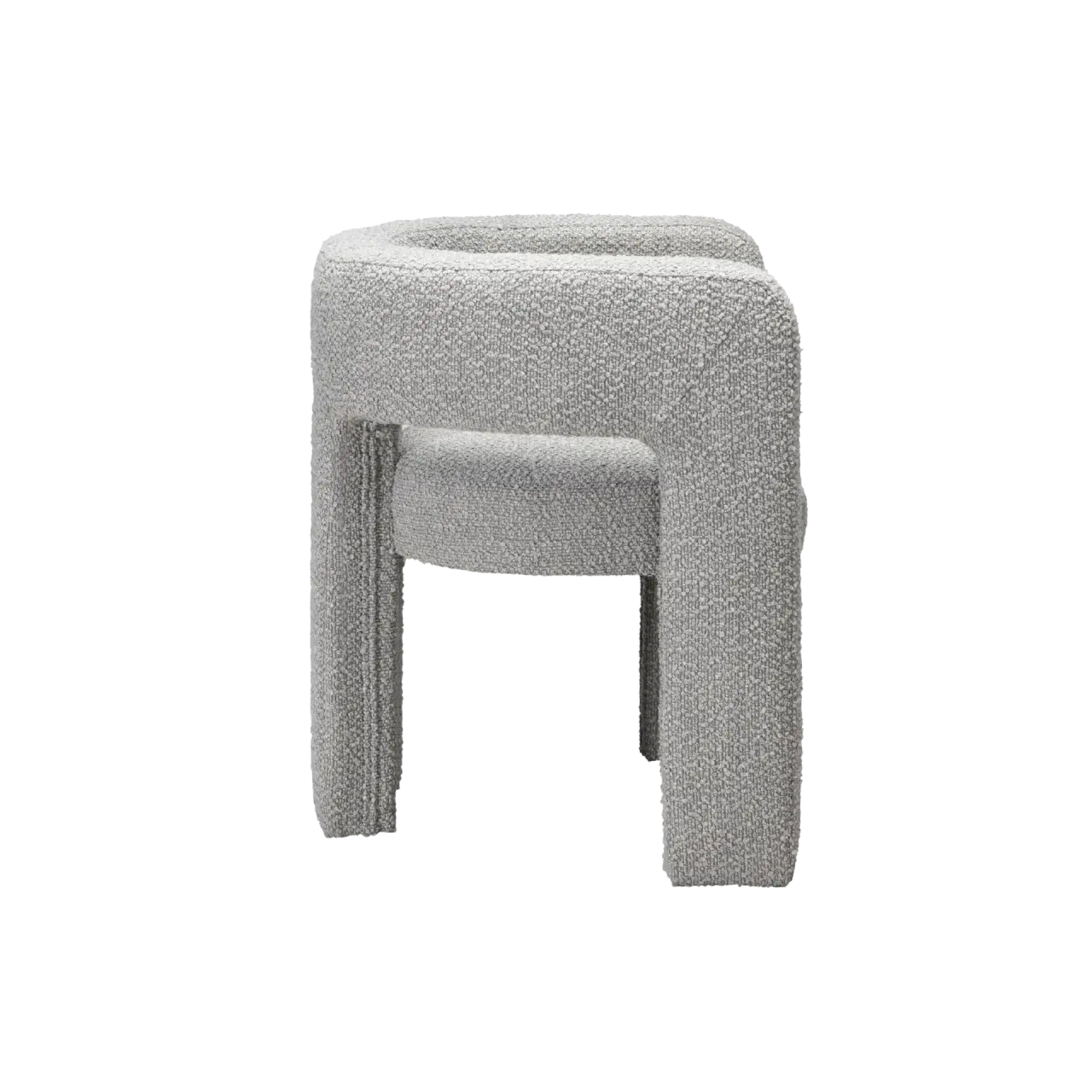 Twenty10 Design Crescent Occasional Chair in Dove - Image 3