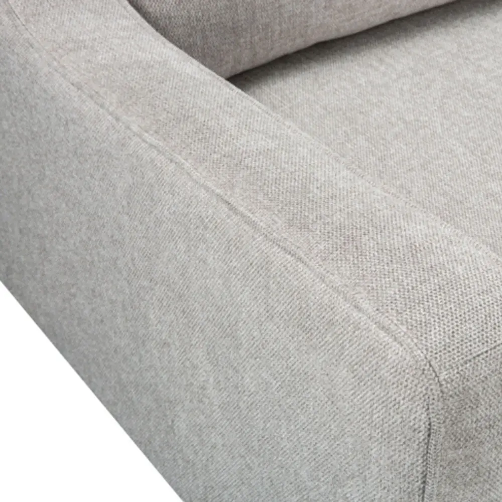 Twenty10 Design Daffy 2.5 Seat Sofa - Griege Linen - Image 6