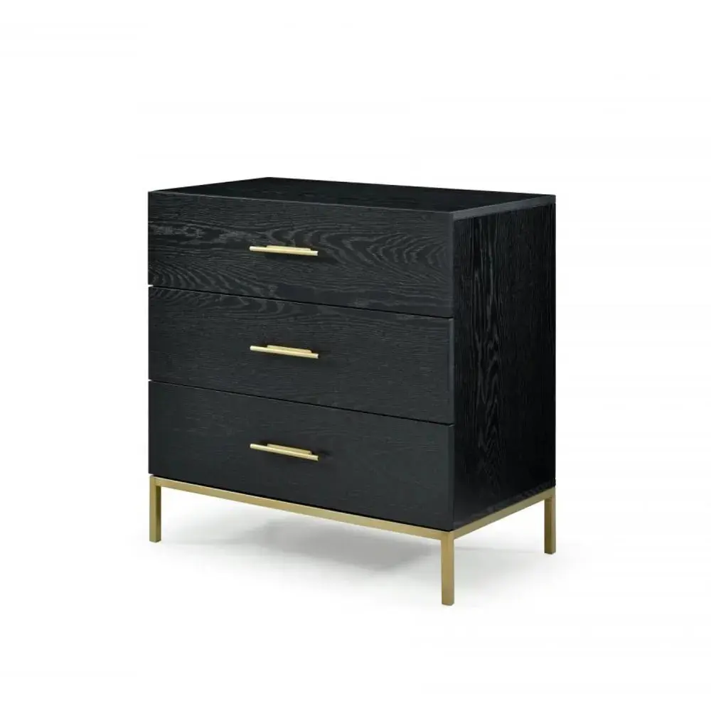 Twenty10 Design Tulip Black Oak Drawer Chest