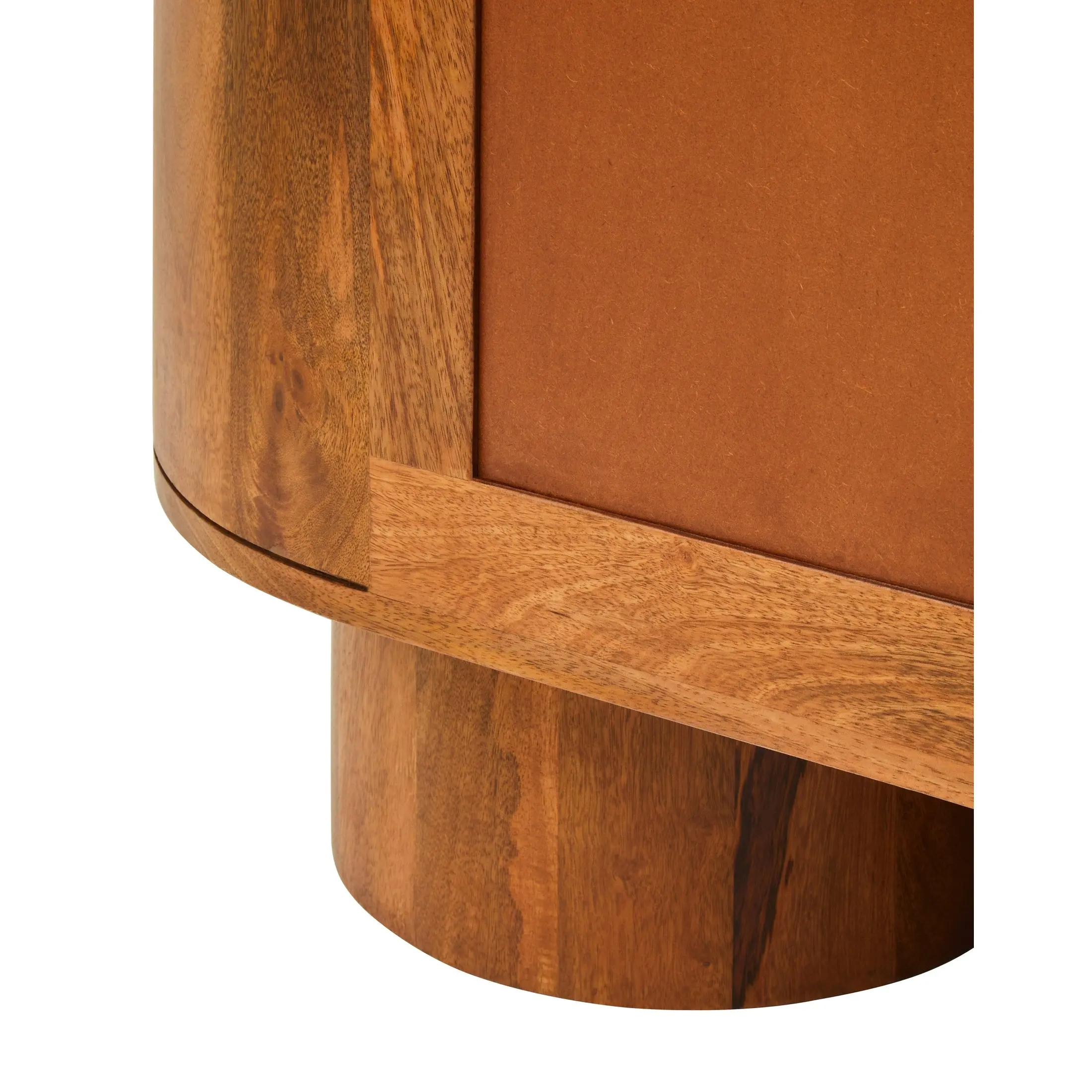 Vercino Mango Wood Sideboard with Marble Top & Carved Design - Image 19