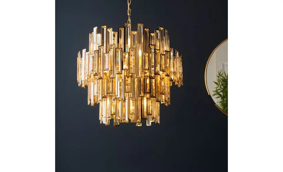 Vionara 15 Pendant Light Gold Champagne - Image 3