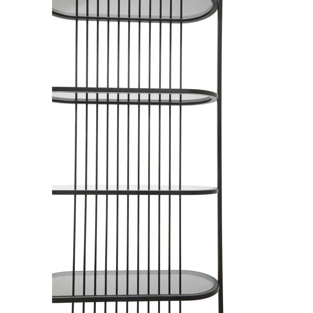 Von Five Tier Black Shelf Unit - Image 12