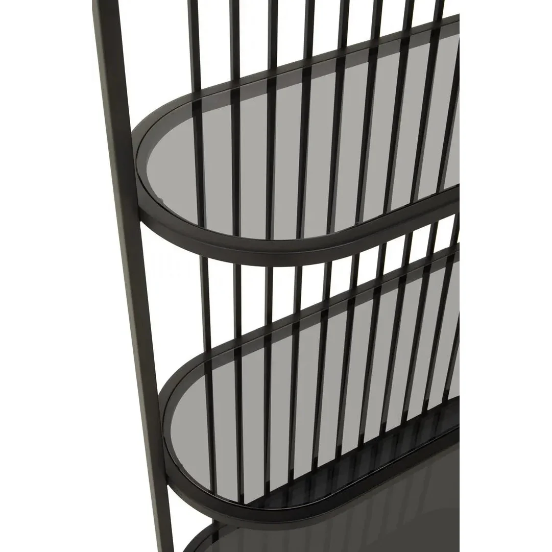 Von Five Tier Black Shelf Unit - Image 15