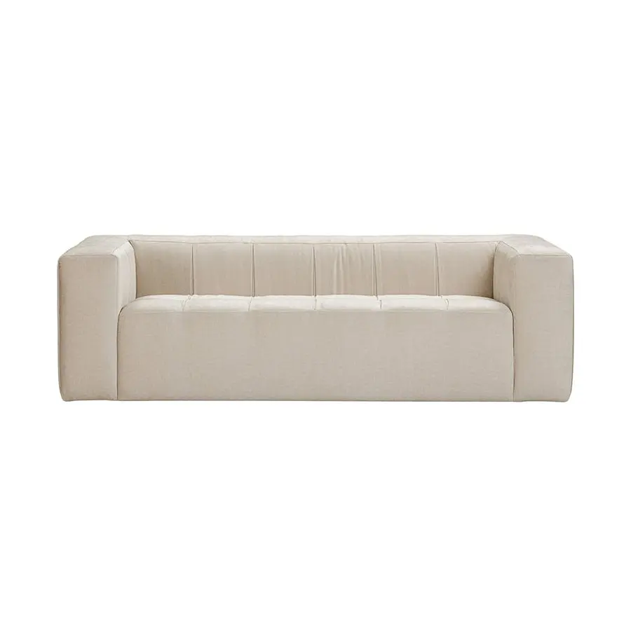 DI Designs Wadborough Neutral 3 Seater Sofa – Classic Contemporary Style - Image 3