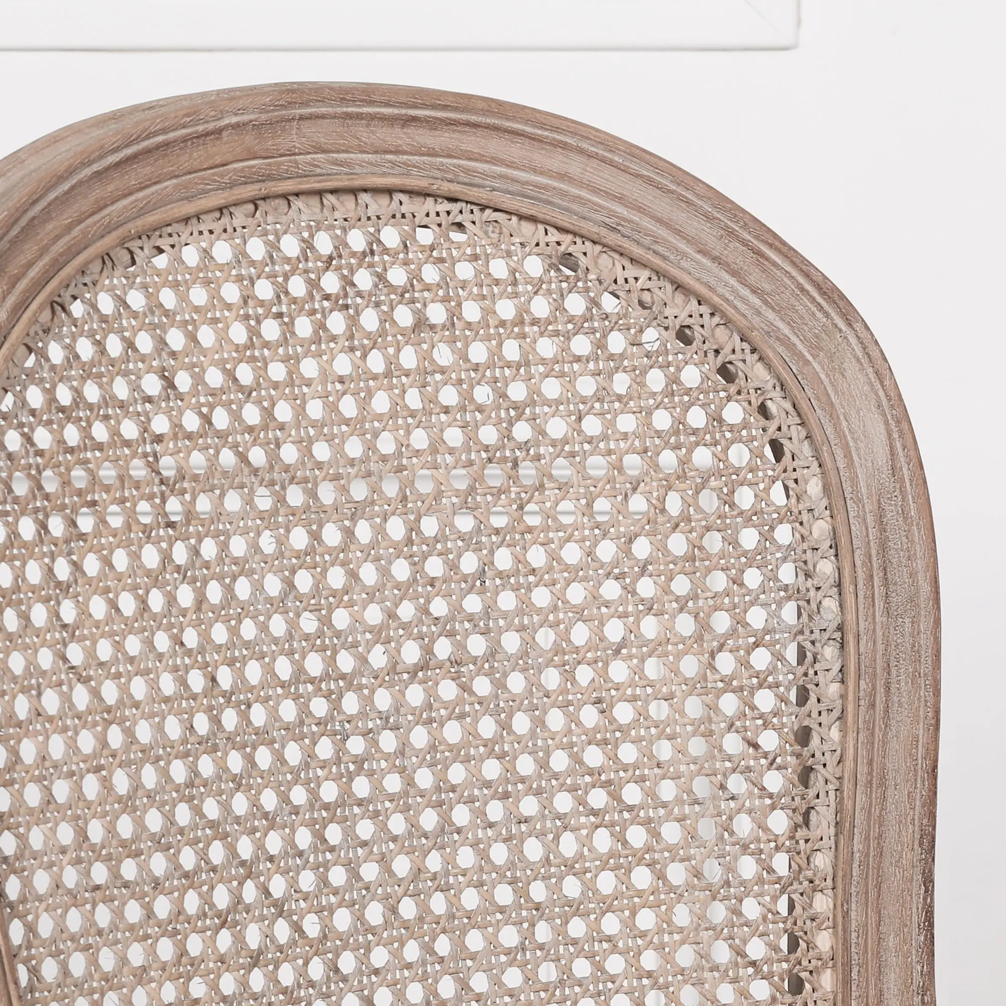 Wooden Carver Louis Upholstered Dining Armchair – Classic French Style with Linen Seat - Image 5